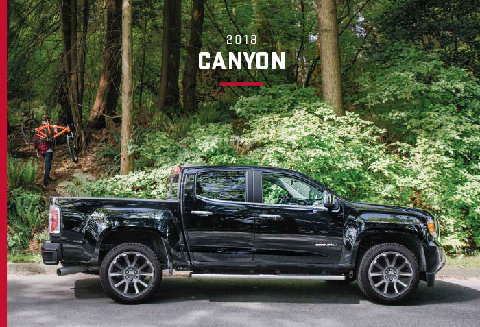 2018 Gmc Canyon Brochure Graff Mt Pleasant